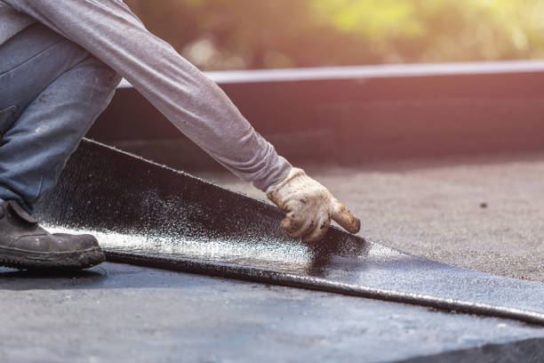 Professional Basement Waterproofing technician working in Des Plaines, IL